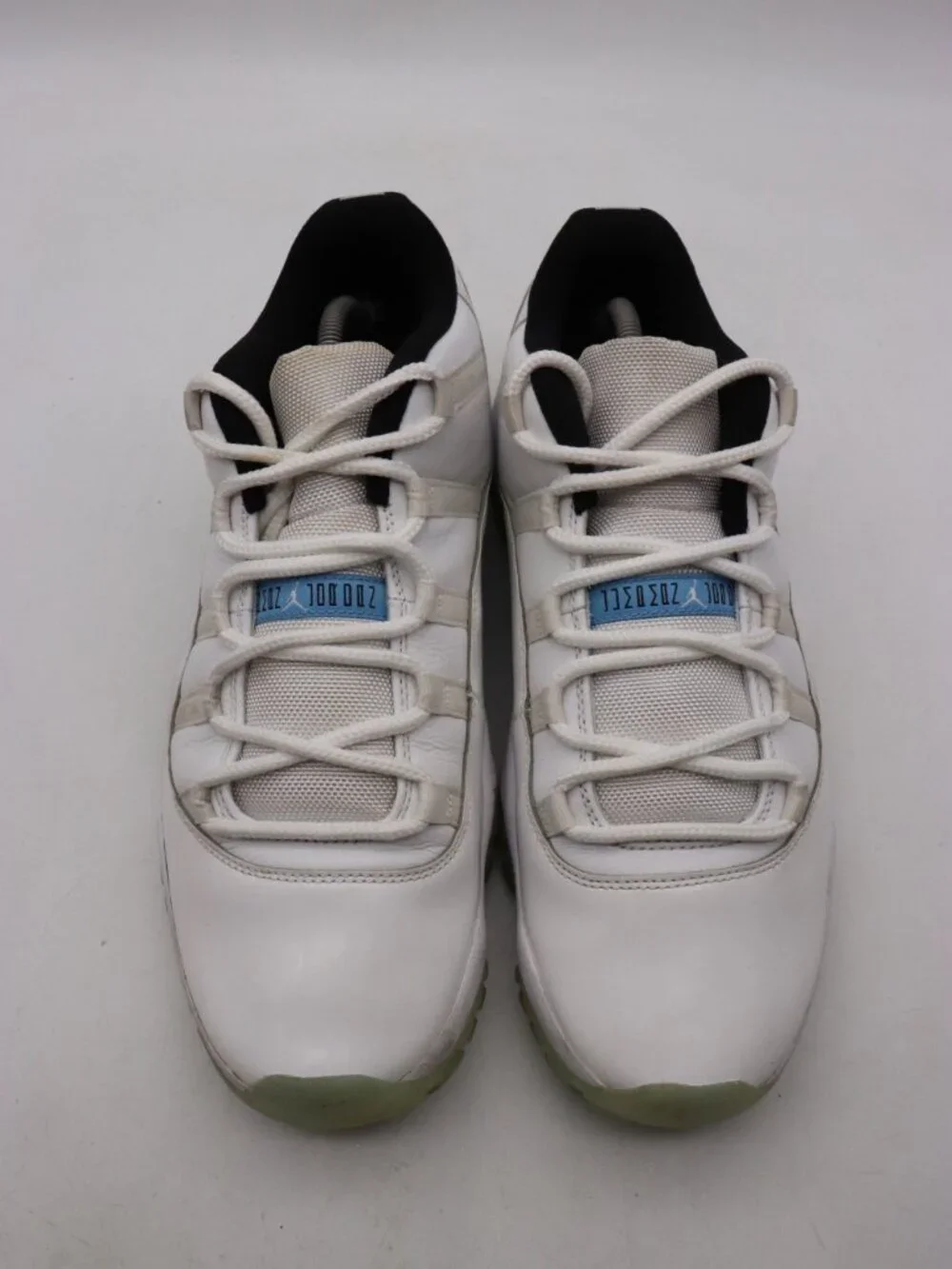Nike Air Jordan 11 Low White Legend Blue Men's Size 13 Retro Sneakers AV2187-117